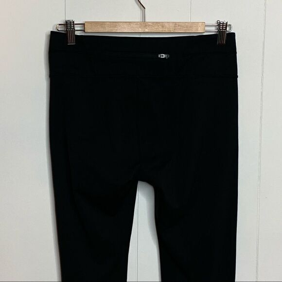 Athleta Sz Medium Black Shine Strip Sonar Leggings - Picture 4 of 6